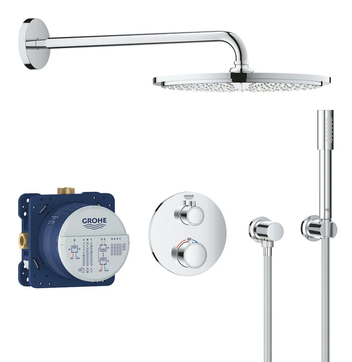 Grohtherm Duschsystem m. Rainshower