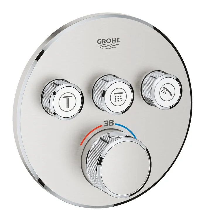 Grohtherm SmarctControl Thermostat Supersteel