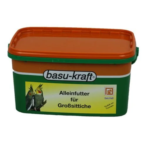 Großsittichfutter 2,6 kg / 6 kg / 25 kg – Alleinfutter für Großsittiche