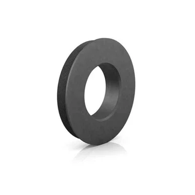 Gumminippel für Kunststoffrohre Schwarz 123/75 Purus