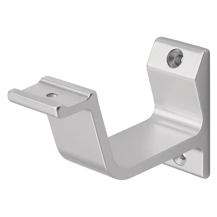 Handlaufträger eckig, gerade Auflage