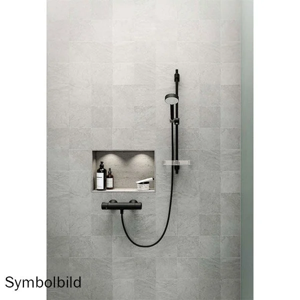 Hansa Basicjet Brausestangenset Schwarz Matt