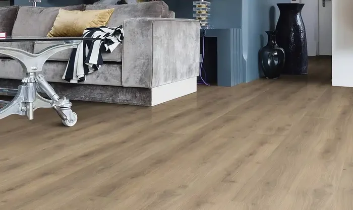 HARO Laminat Tritty 100 Eiche Emilia samtbraun Gran Via 4V Ohne Dämmung