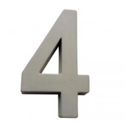 Hausnummer aus Beton, 30 cm