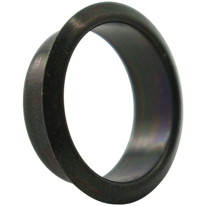 Hekna Zylinderrosette ø 19 mm, Messing schwarz