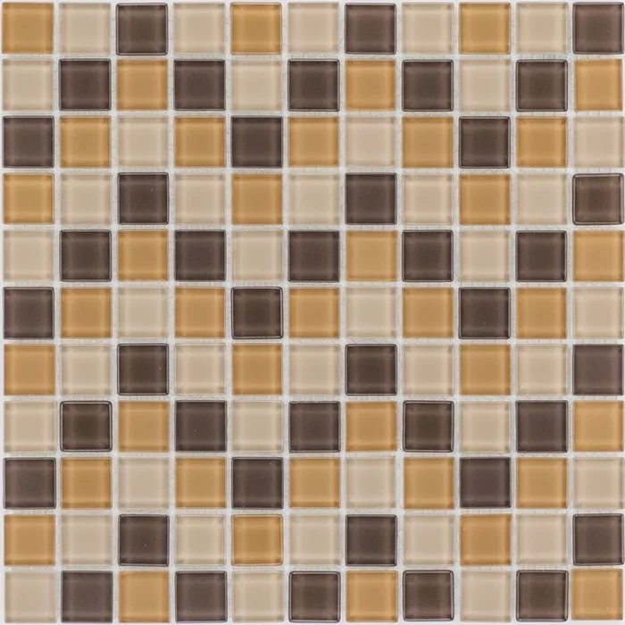 Hellbraun Mix Mosaik – – 30×30