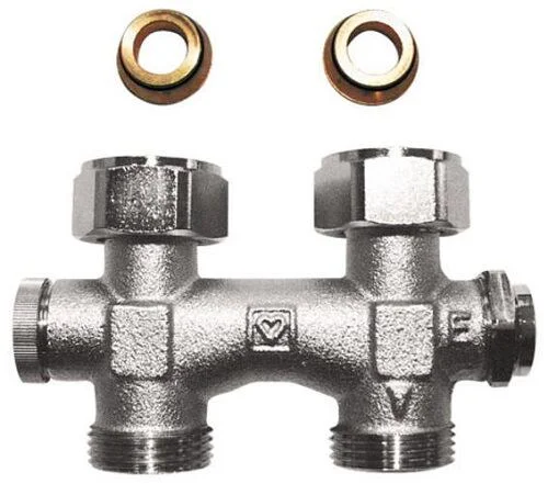 Herz 3000 Bypasskörper mit fixem Bypass Eckform