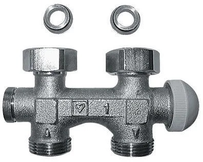 Herz 3000 Bypasskörper mit Thermostatventil DF, 3/4″