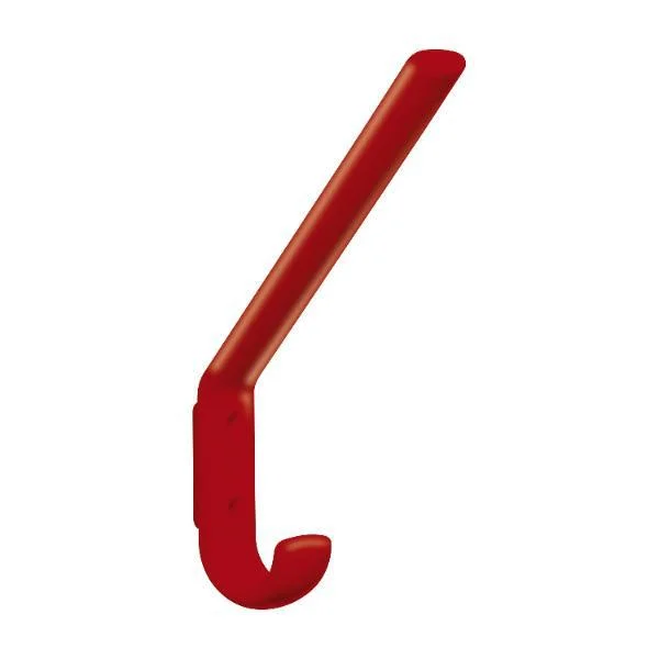 HEWI #477.90.070 33 Huthaken HEWI 477.90.070 Breite 22 mm, Höhe 163 mm, Polyamid rubinrot glänzend