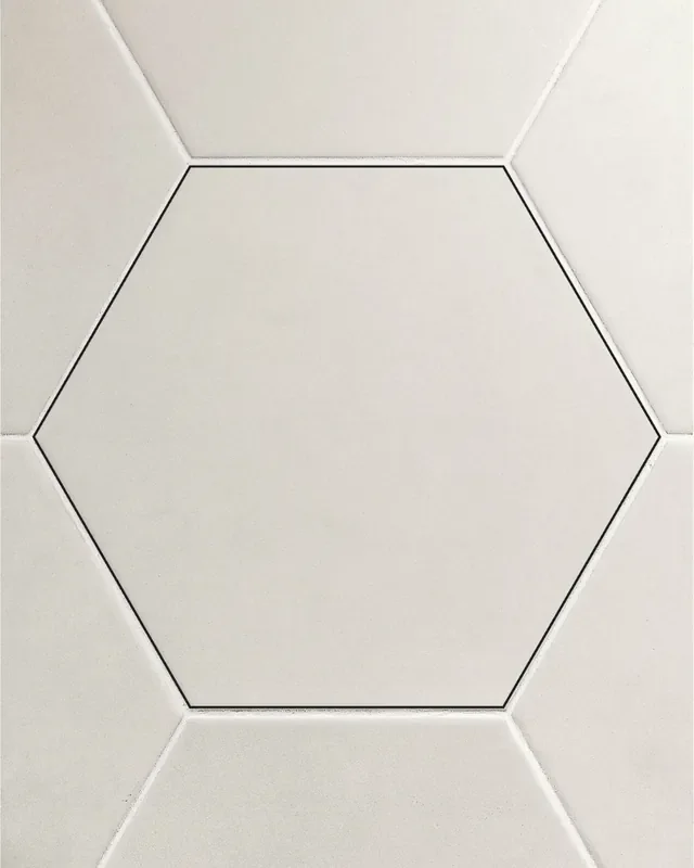 Hexagon Fliesen Pearl 23x26cm Betonoptik Macba Pearl