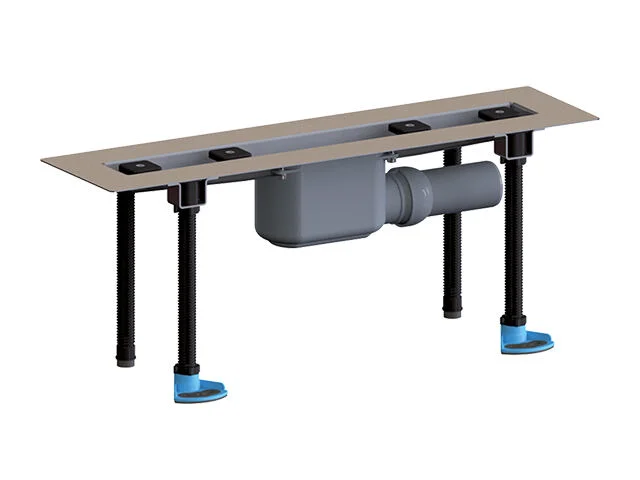 HL Edelstahl Duschrinne zum Flächeneinbau 800 mm