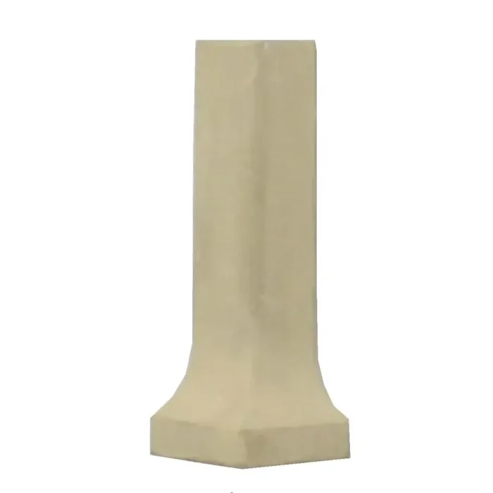 Hohlkehlsockel Aussenecke Ostara E2388 creme 4×11,5 cm