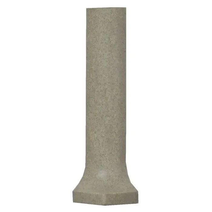 Hohlkehlsockel Aussenecke Ostara E2392 grau 4×15,5 cm
