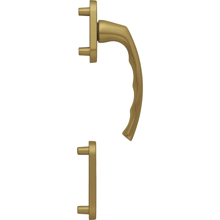 Hoppe Balkontürgriff-Halbgarnitur LIÈGE außen hoch bronze