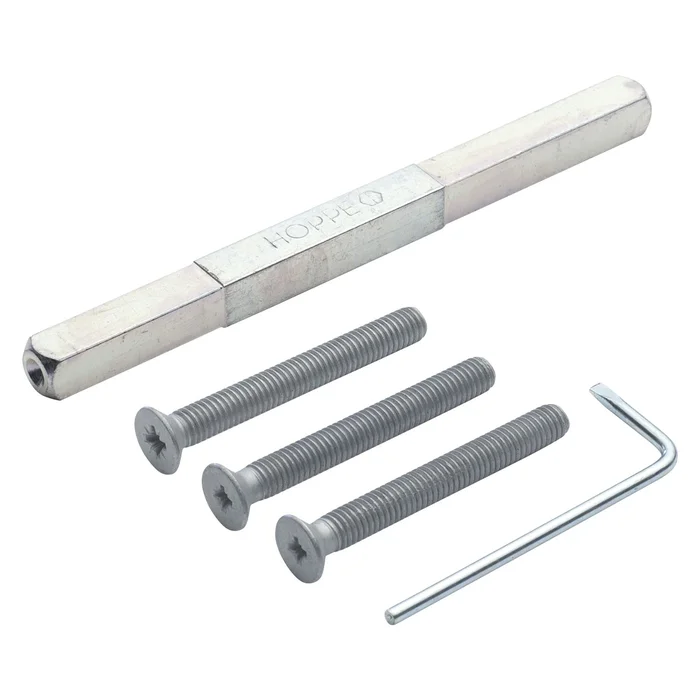 Hoppe Befestigungsset zu Sicherheits-Drückergarnitur Türstärke 42-47mm