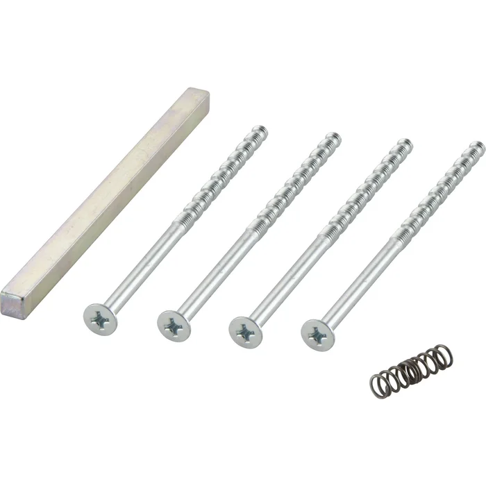 Hoppe Befestigungszubehör für Balkontürgriffe – außen flach Türstärke 63 – 73