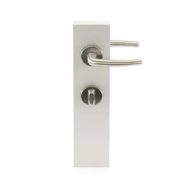 Hoppe HOPPE Drückergarnitur DENVER – auf Rosette WC, Edelstahl