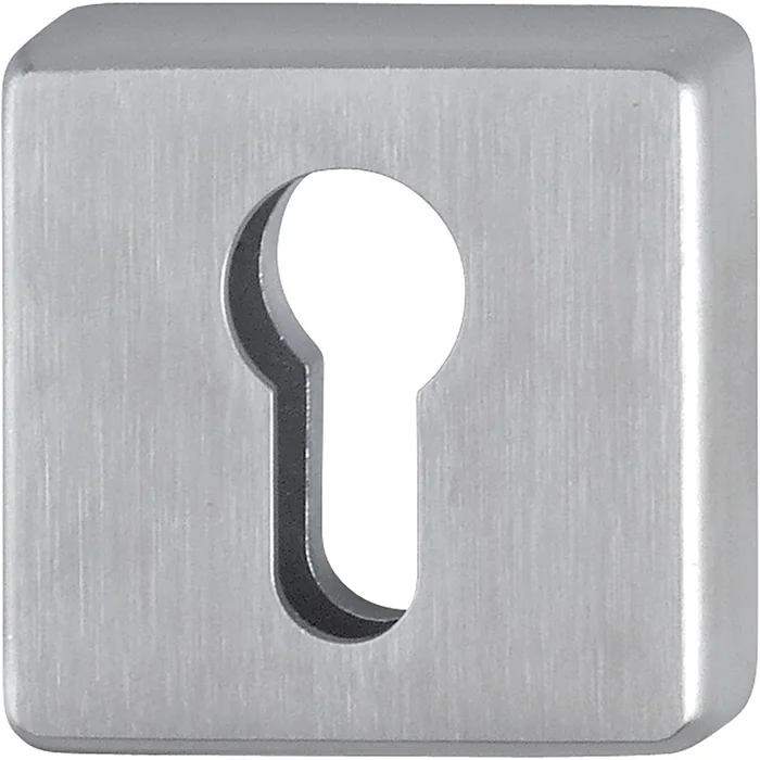 Hoppe HOPPE Zylinderrosette innen eckig PZ, Edelstahl matt