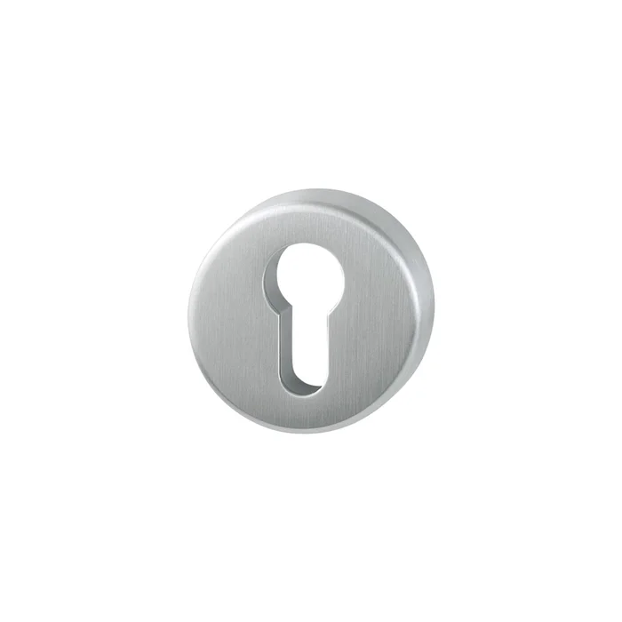 Hoppe HOPPE Zylinderrosette PZ, ø 52, Höhe 8, Edelstahl matt