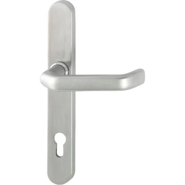 Hoppe Schmalschild – Halbgarnitur LIVERPOOL – (Innen) PZ92, 8×50, Edelst. matt