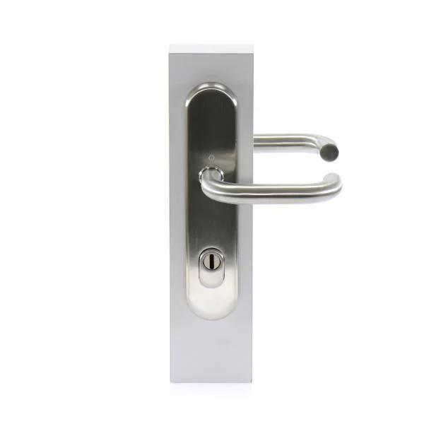 Hoppe SH-Drückergarnitur PARIS-auf LS PZ88, 42-47, SST, mit Kzs., Edelstahl