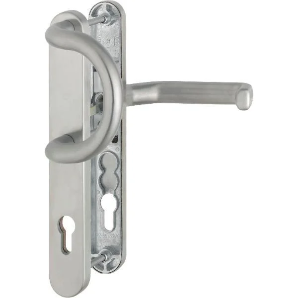 Hoppe Wechselgarnitur LIVERPOOL – Schmalschild PZ wahlweise, Edelst. matt