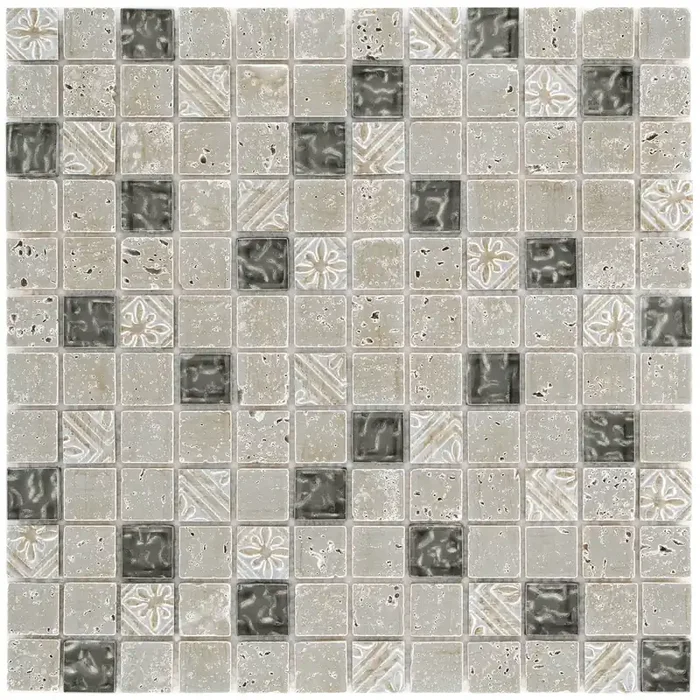 Houston Silver Mosaik – – 30×30