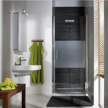 HSK Favorit Nova Drehtür Nische 100cm mit Beschichtung