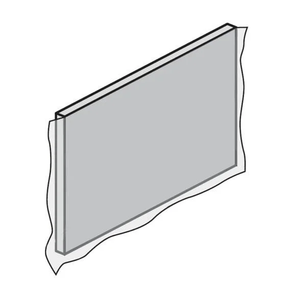 HSK Seitenschürze 75cm