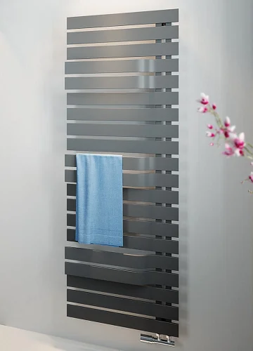 HSK Yenga Plus Designheizkörper, graphit-schwarz, 600×1214