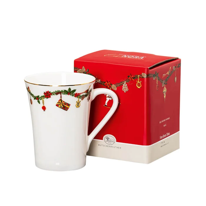 Hutschenreuther Becher mit Henkel Nora Christmas