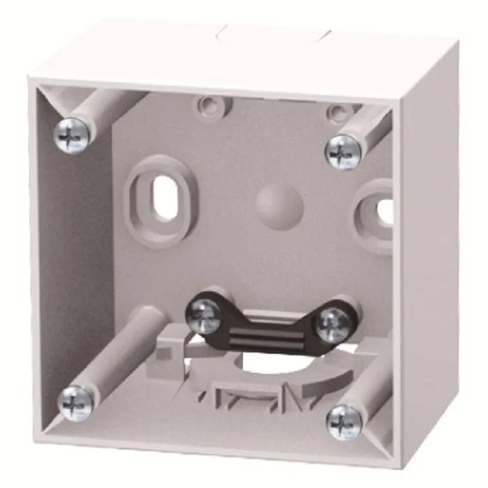 INTEGRO Flow/Pure Aufbau-Gehäuse hohe Ausführung mit Zugentlastung polarw