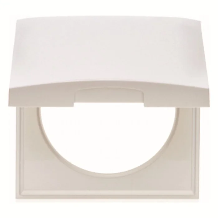 INTEGRO Flow/Pure Rahmen 1fach mit Klappdeckel polarweiß