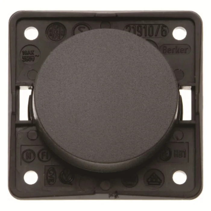 INTEGRO Flow/Pure Wipptaster, Schließer, anthrazit matt