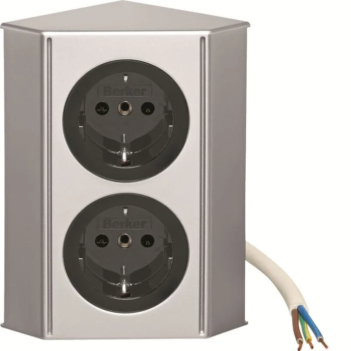 INTEGRO TWIN-Box mit 2 SSD chrom matt/schwarz glänzend