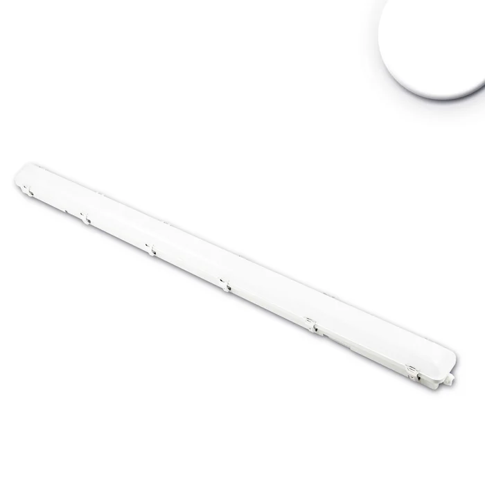 ISOLED LED Wannenleuchte 150cm IP65 PowerSwitch 33-60W 4000K