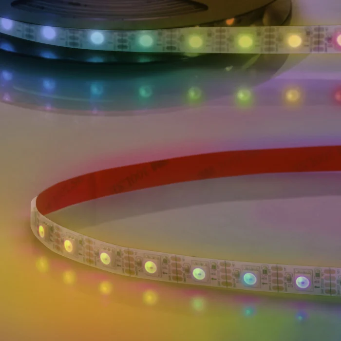 ISOLED LED WS2815 Digital SPI Flexband 12V DC 8W IP68 RGB 5m Rolle 60 LED/m