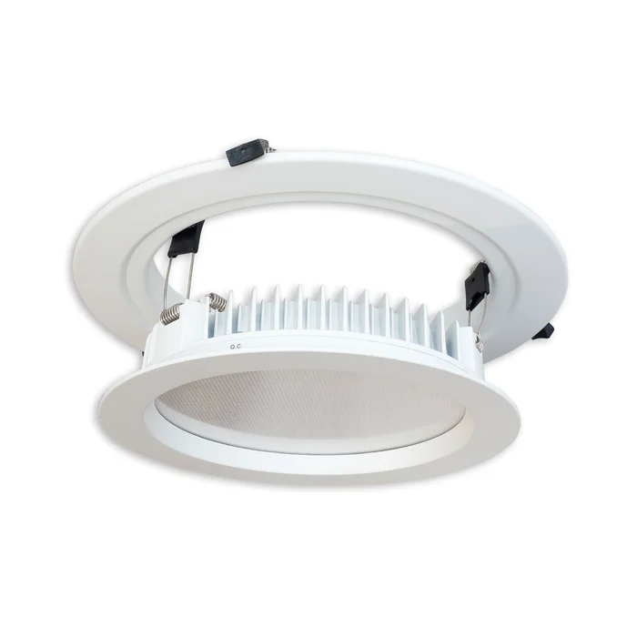 ISOLED Loch Adapterring für Downlights mit Federn weiß ID 201mm – AD 287mm