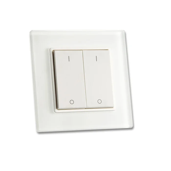 ISOLED Sys-One single color 2 Zonen Aufbau-Tast-Fernbedienung mit Batterie