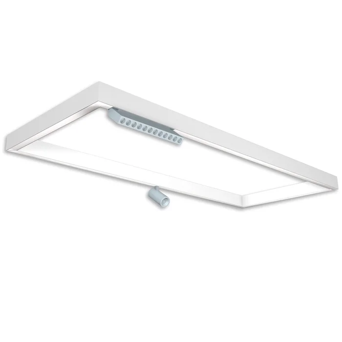 ISOLED Track48 Leuchtenrahmen H50 Innenformat 500x1192mm weiß exkl. Trafo exkl. Montageclip/Seilabh.