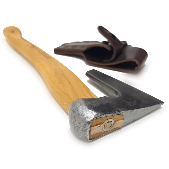 Jägerbeil – 330 Gramm – USA-Hickorystiel – Lederschutz – Nr. 0105