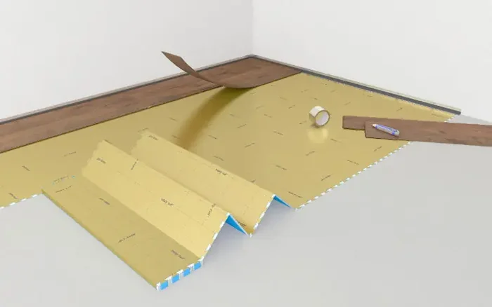 JK139+ NEU Silent Design Unterlage 1,5mm mit Anti-Rutsch Oberfläche mit AluTape 8,500x 120,0x 1,5