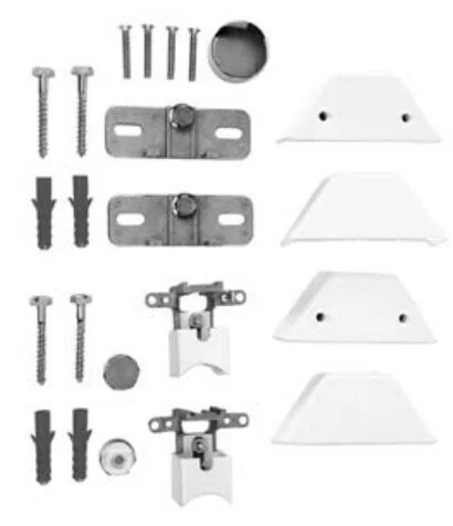 Kermi Befestigungs-Set, Weiß