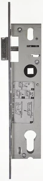 KFV Rohrrahmenschloss 28 PZW, 3112718 30 mm Dorn bündig verz., 8 mm Nuss