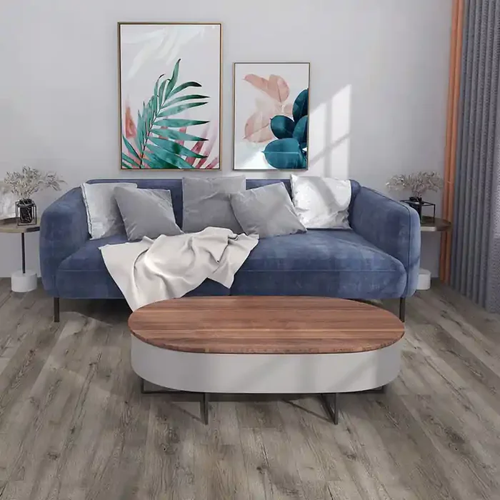 Klick-Vinyl inkl. Trittschall CHECK one Diele 2464 Terpe Eiche