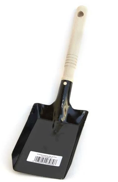 Kohleschaufel lackiert mit Holzheft