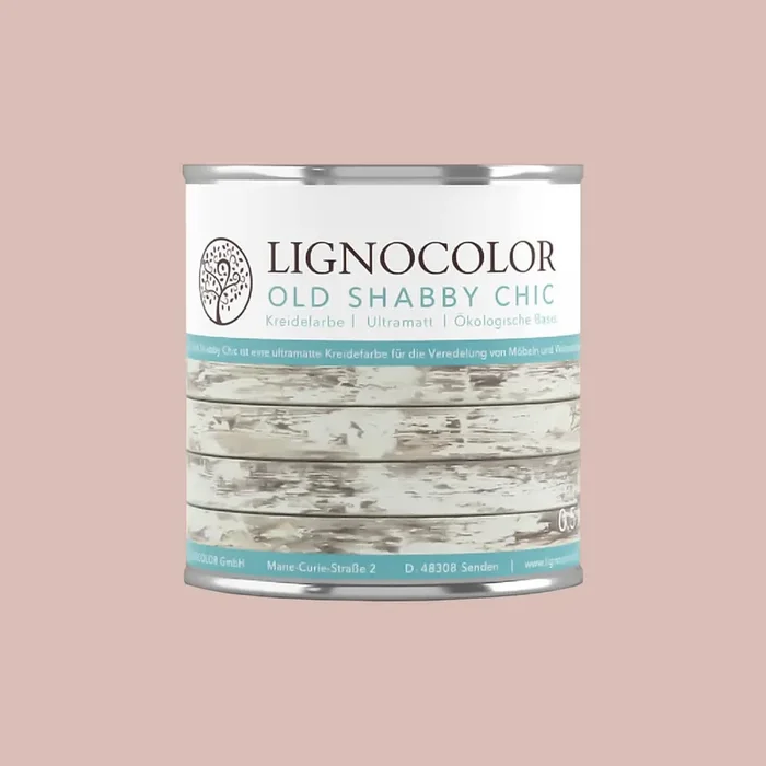 Kreidefarbe Old Shabby Chic Baby Rose 0,5kg