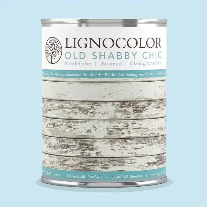 Kreidefarbe Old Shabby Chic Ice Blue 1kg