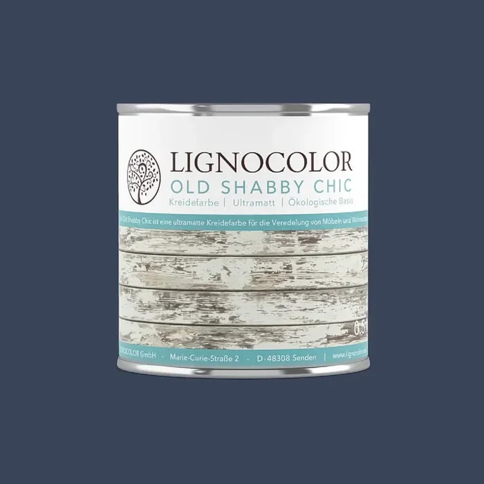 Kreidefarbe Old Shabby Chic Navy Blue 0,5kg