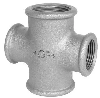 Kreuz-Stück reduziert Nr. 180, 1″x1/2″, verzinkt